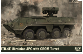 IBG 1/72 - BTR-4E Ukranian APC with GROM turret